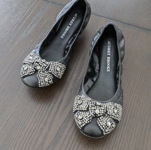 Black ballerina flats LEATHER